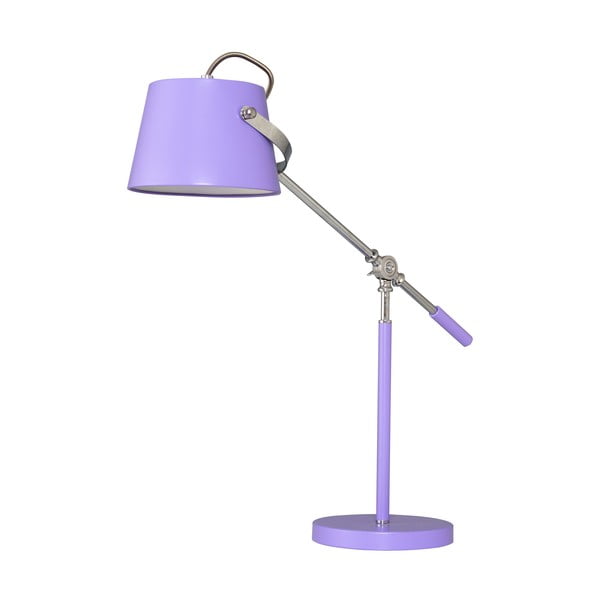 Stolní lampa Xavier, fialový