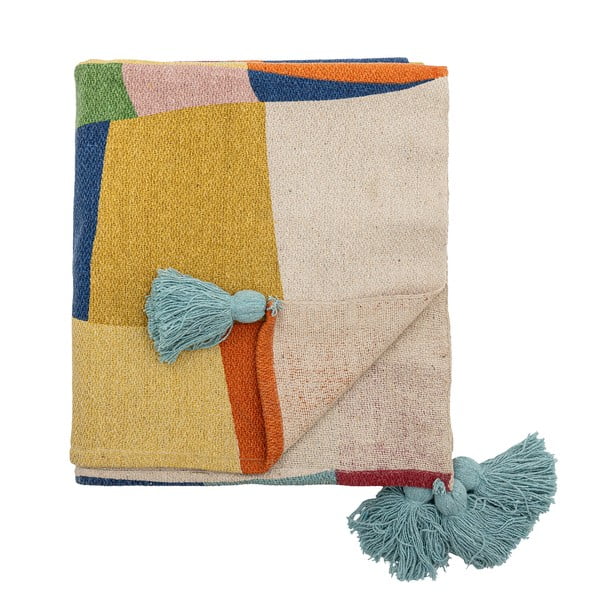 Бебешко одеяло от рециклиран памук 130x160 cm Colorine – Bloomingville Mini-image-4