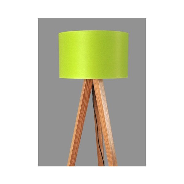 Stojací lampa Tripod Lime/Walnut-image-1