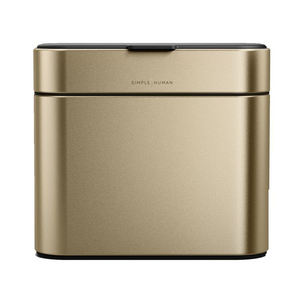 Матово златист контейнер за компостируеми отпадъци 4 l – simplehuman-image-3