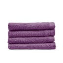 Лилави бързосъхнещи  памучни кърпи в комплект от 4 бр. 30x30 cm Quick Dry – Catherine Lansfield
