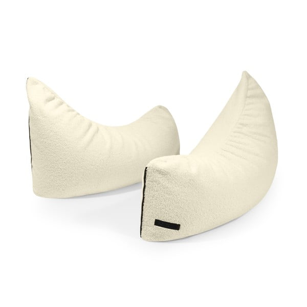 Кафяв детски пуф от букле Clip Clap 90 – SLOWDOWN-image-4