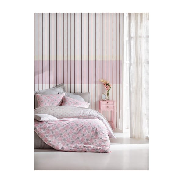 Памучно спално бельо за двойно легло Fine, 200 x 220 cm - Mijolnir
