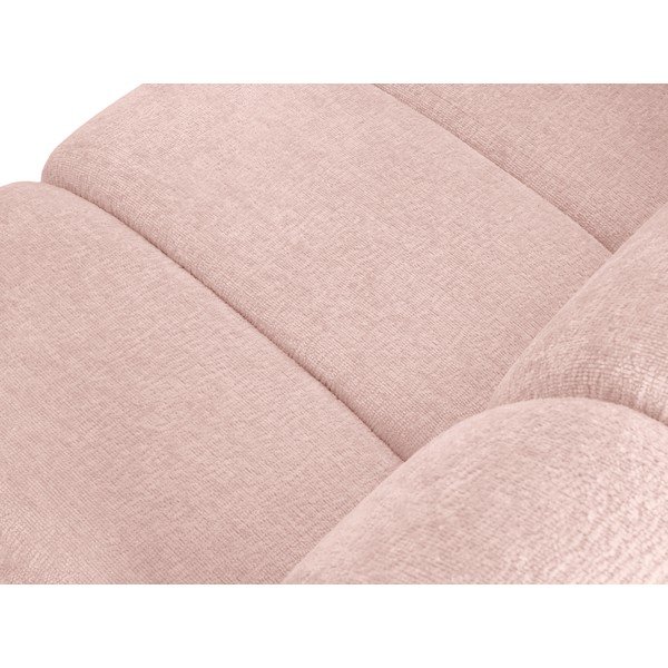 Розов модул за диван (ляв ъгъл) Lupine - Micadoni Home-image-1