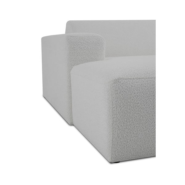 Бял модулен диван от букле (ляв ъгъл) Roxy – Scandic-image-4