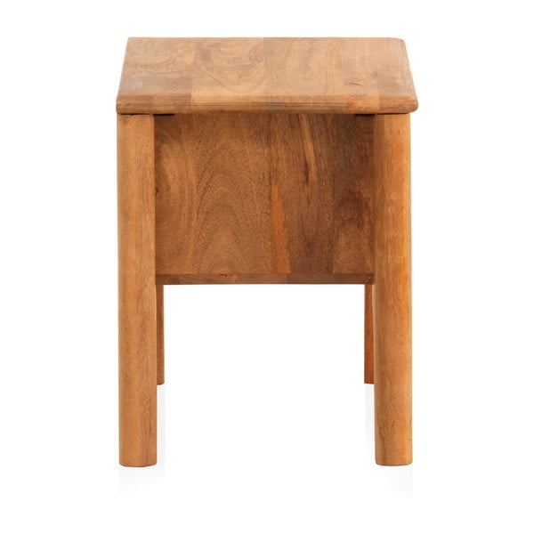 Нощно шкафче от мангово дърво в естествен цвят Bella - Geese-image-3