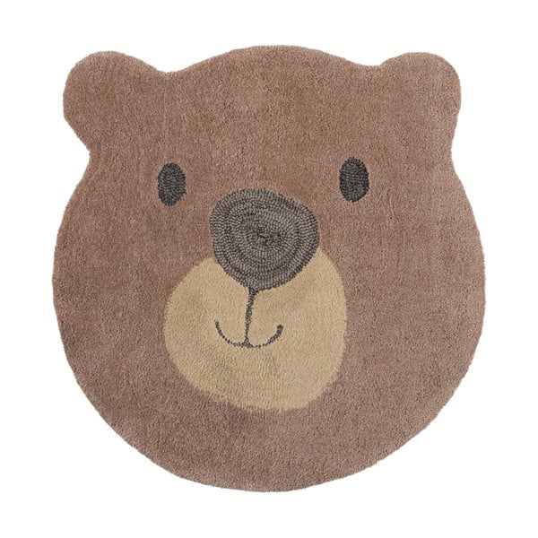 Детски килим, ø 70 cm Bear Face - Flair Rugs