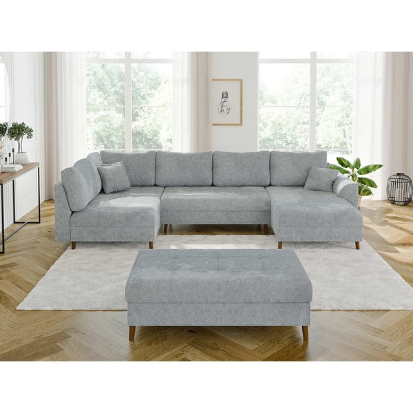 Светлосива табуретка Ariella – Ropez-image-4