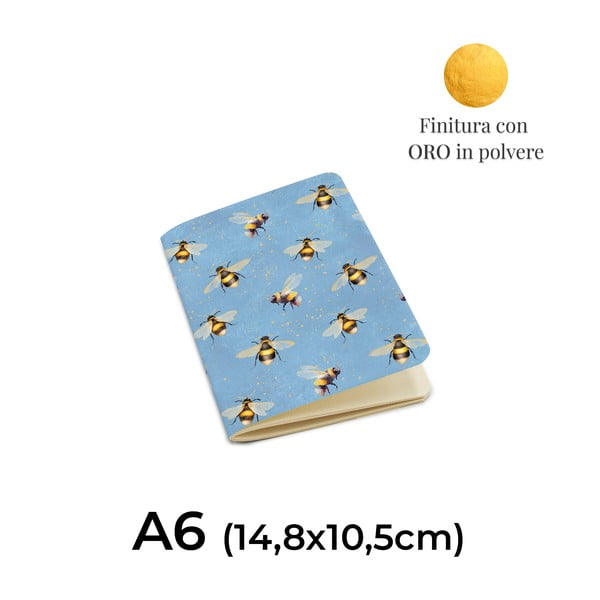 Тетрадки в комплект от 4 бр. 192 страници A6 Bees – Kartos-image-3