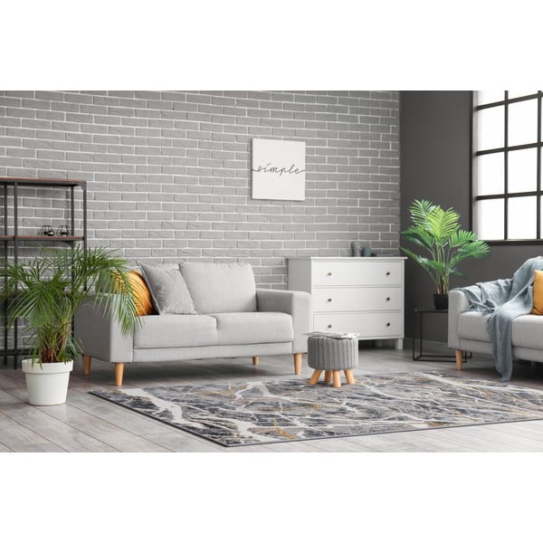 Тъмносив килим 160x230 cm Soft – FD-image-1