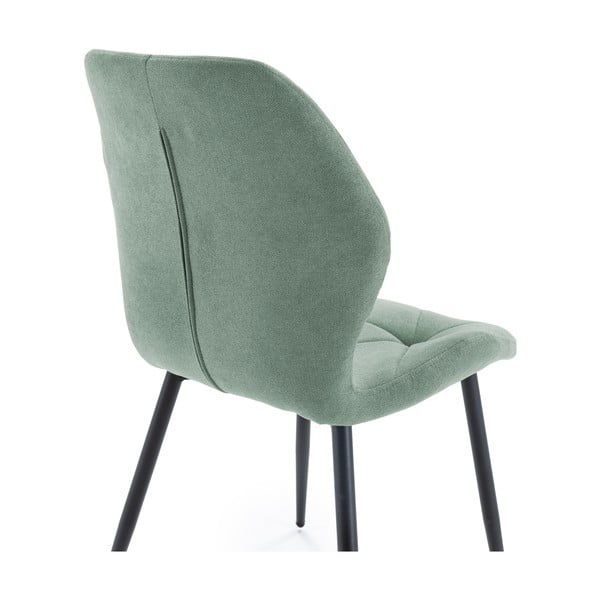 Трапезни столове в комплект от 4 броя в цвят мента Luna - Marckeric-image-2