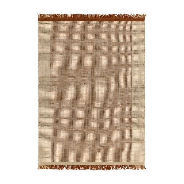 Кафяв ръчно изработен вълнен килим 160x230 cm Avalon – Asiatic Carpets