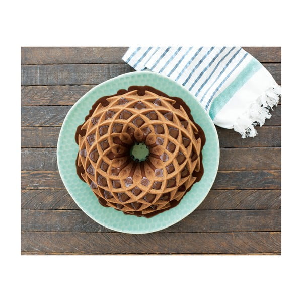 Форма за печене в златист цвят , 2,4 л Jubilee - Nordic Ware-image-4