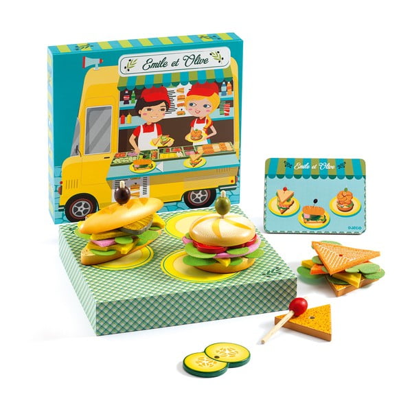 Детски комплект за готвене Сандвичи - Djeco