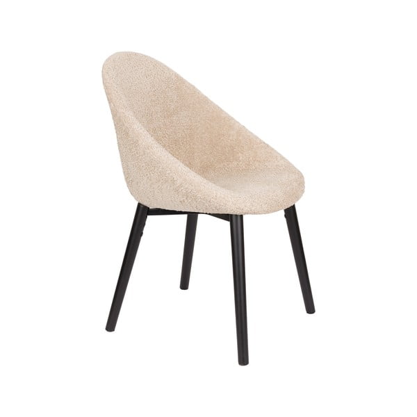 Бежов тапициран трапезен стол Fenna – Dutchbone