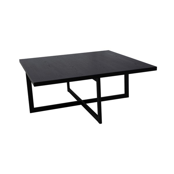 Масичка за кафе от черен дъб , 100 x 100 cm Elliot - Canett-image-2