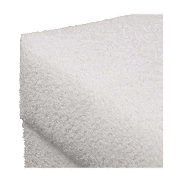 Табуретка от бял плат букле Ariella – Ropez-image-4