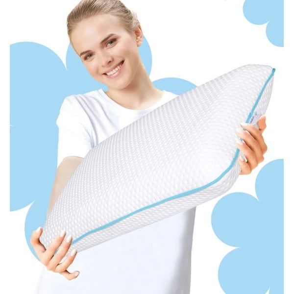 Анатомична възглавница с пълнеж от мемори пяна 40x70 cm – Mila Home-image-1