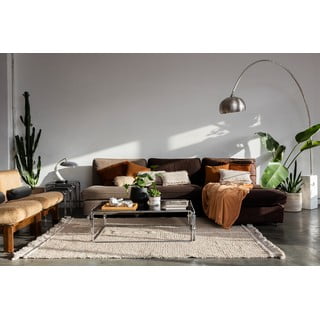 Бежов памучен килим 140x200 cm Duetto Sage – Lorena Canals