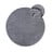 Антрацитен кръгъл килим ø 160 cm Panglao New York Anthracite – Elle Decoration
