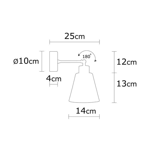 Бяла и естествена стенна лампа Manavgat – Opviq lights-image-3