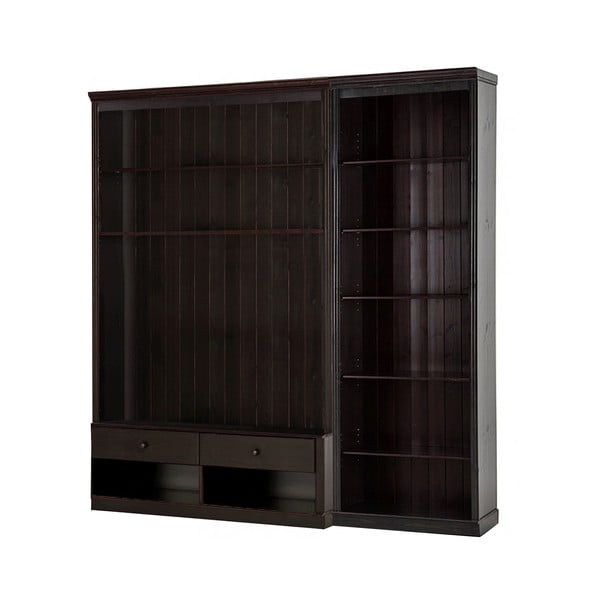 Кафяв TV комплект от от масивен бор 214x223 cm Anita – Støraa-image-1