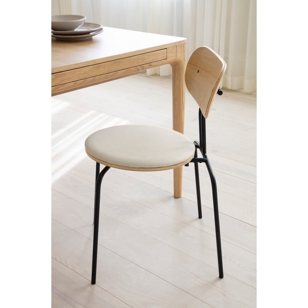 Черно-кремав трапезен стол Curious - UMAGE-image-4