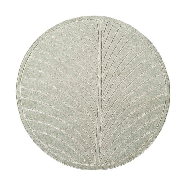 Зелен кръгъл килим за открито и закрито ø 120 cm Nova 1204 – Ayyildiz Carpets
