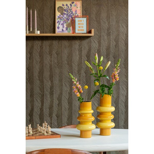 Оранжева желязна ваза (височина 30 cm) Grato – PT LIVING-image-1