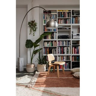 Памучен килим в тухлен и бежов цвят 170x240 cm Duetto Toffee – Lorena Canals