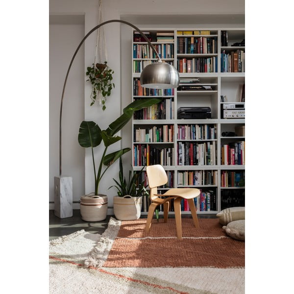 Памучен килим в тухлен и бежов цвят 170x240 cm Duetto Toffee – Lorena Canals-image-1