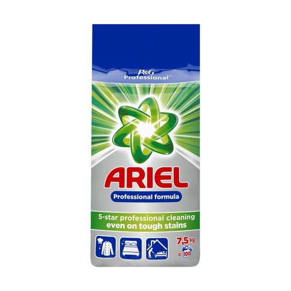 Семейна опаковка прах за пране Ariel Regular, 7,5 кг (100 дози за пране) - Unknown