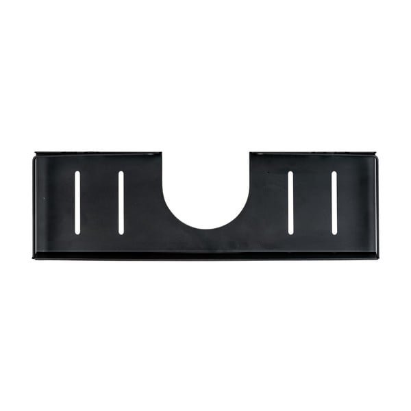 Черна неръждаема стомана, самоносеща се полица за баня Altarella - Wenko-image-4