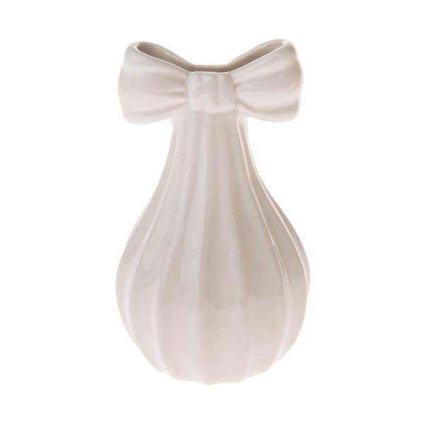 Кремава порцеланова ваза (височина 12 cm) – Dakls