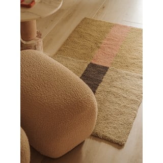 Ръчно изработен вълнен килим 80x140 cm Chroma Dusty Pink – Lorena Canals