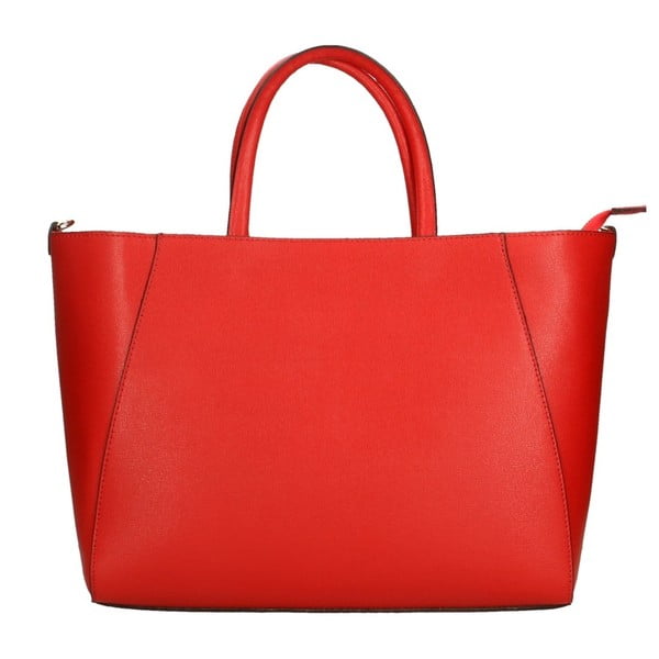 Червена кожена чанта Doretta - Roberto Buono