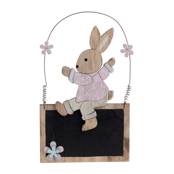Nástěnná dekorace s popisovatelnou tabulí InArt Bunny