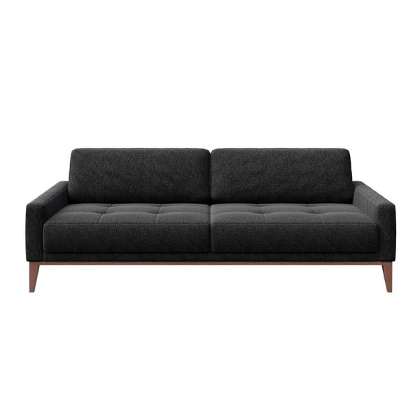 Антрацитно сив диван с тапицерия, 210 cm Musso - MESONICA