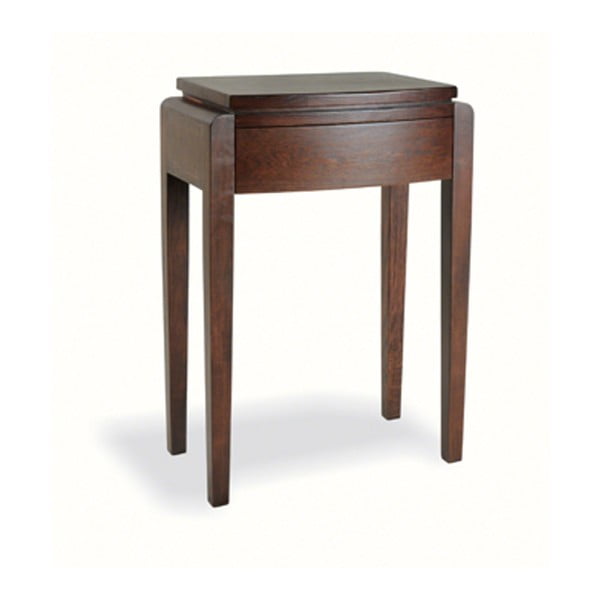 Odkládací stolek z dubového dřeva Bluebone Waldorf, 55 x 80 cm