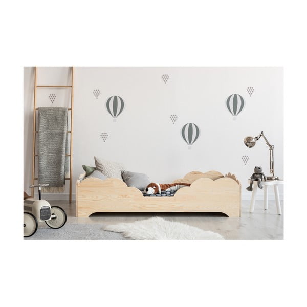 Детско легло от борова дървесина BOX 10, 80 x 150 cm - Adeko