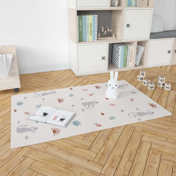 Детски килим , 120 x 170 cm Little Wild Monkey - Nattiot-image-2