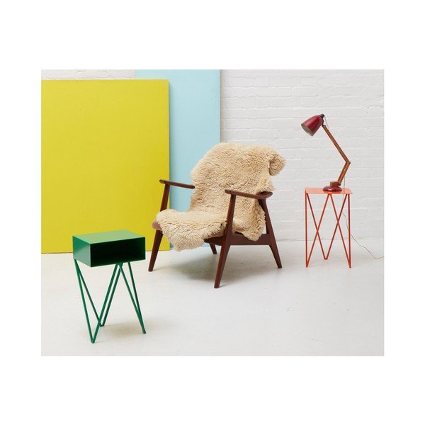 Zelený noční stolek &New Mini Robot-image-2