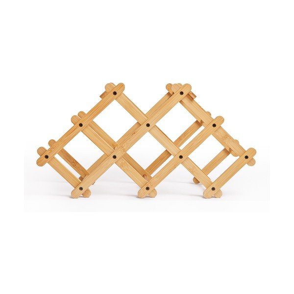 Бамбукова стойка за вино - Bonami Essentials-image-3