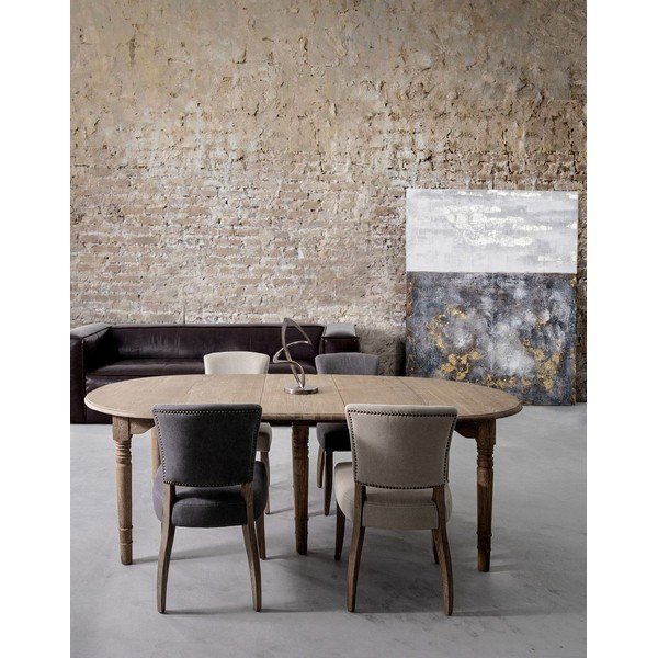 Бежов тапициран трапезен стол Maratriz – Bizzotto-image-1