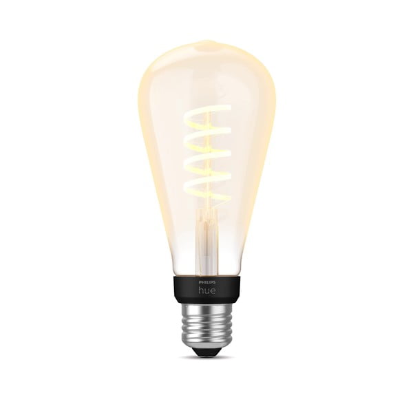 Smart крушка с нажежаема жичка  E27, 7 W White ambiance – Philips Hue-image-2