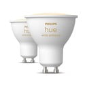 LED комплект крушки 2 бр. GU10, 4 W White ambiance – Philips Hue
