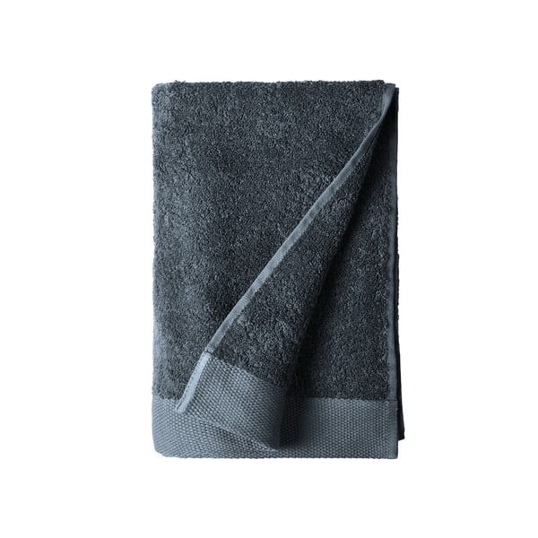 Синя хавлиена кърпа от памук Китай, 140 x 70 cm Comfort Organic - Södahl