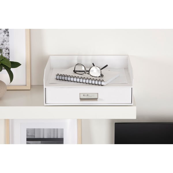 Картонен органайзер за докумнети с чекмедже Walter – Bigso Box of Sweden-image-1