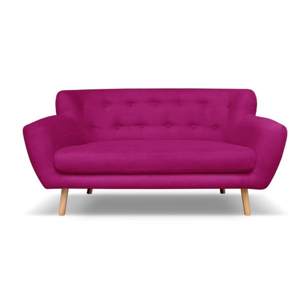 Тъмно розов диван Cosmopolitan design , 162 cm London - Cosmopolitan Design