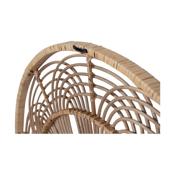 Стенно огледало бамбуково ø 76 cm Obi – WOOOD-image-4